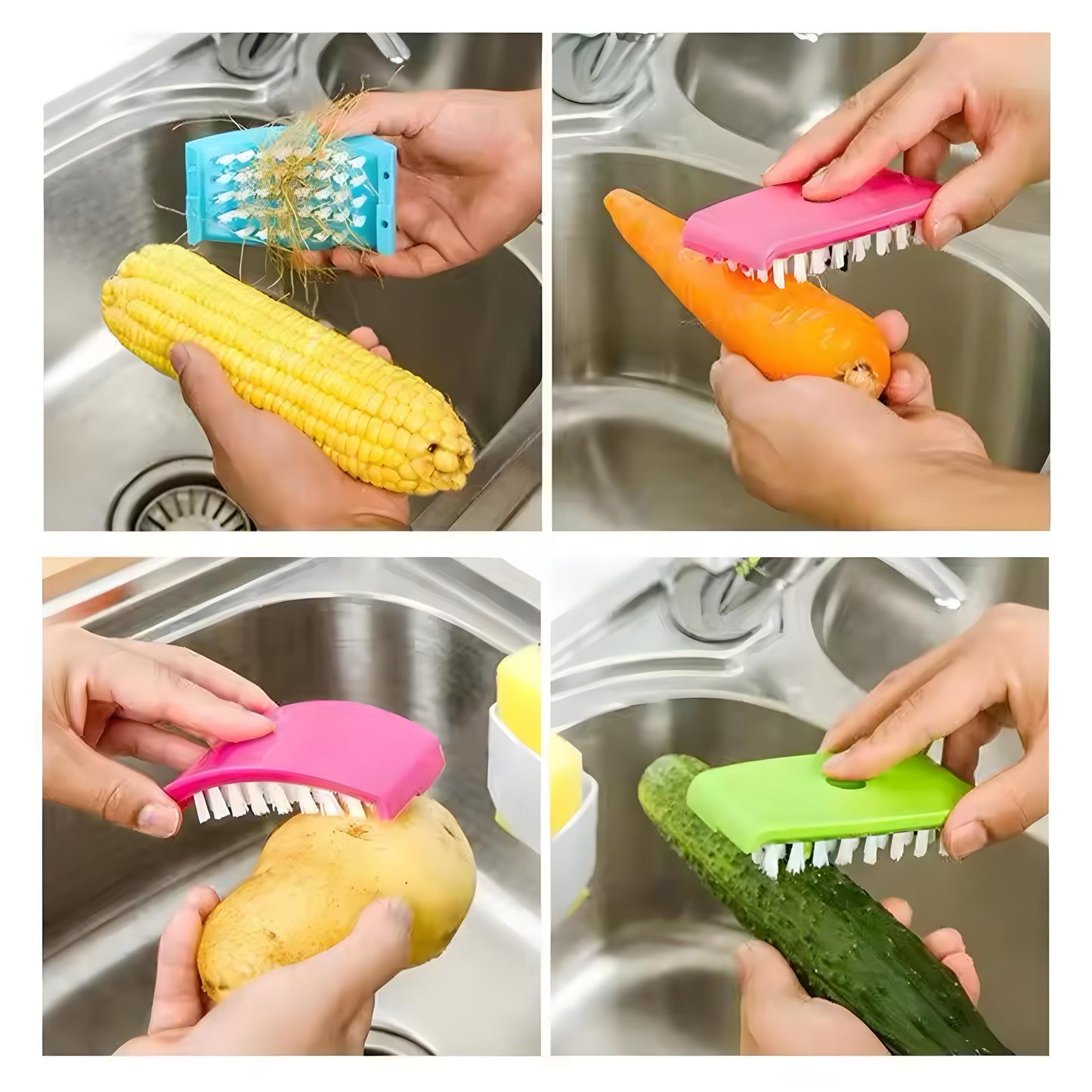 Universal kitchen brush